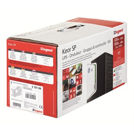 Legrand, KEOR SP - Line interactive UPS за Офиси и IT устройства, 1000VA, 1500VA, 2000VA