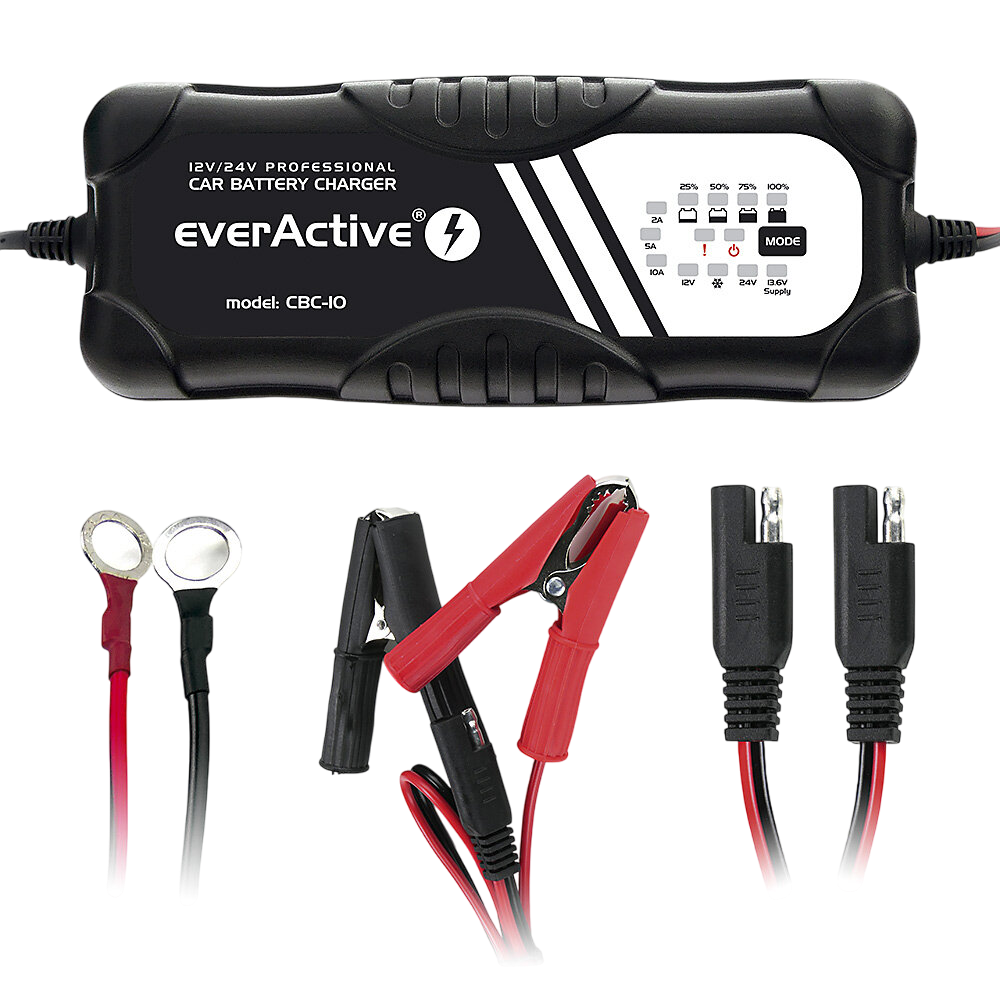 Зарядно EverActive CBC-10 Professional 12V 24V