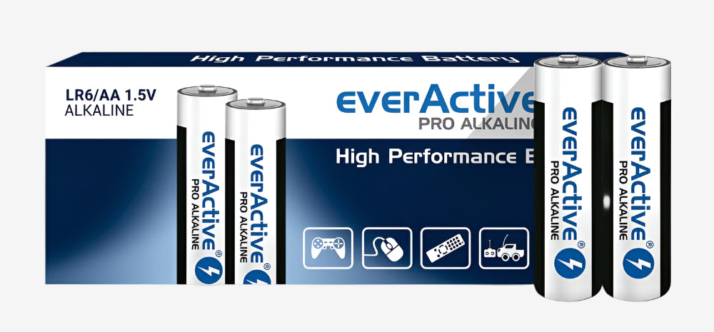 Батерия 1.5V EverActive Pro LR6, алкални x 10 бр.
