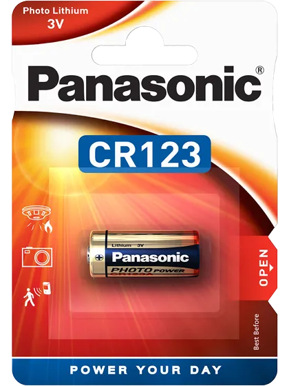 Батерия 3V Panasonic CR123