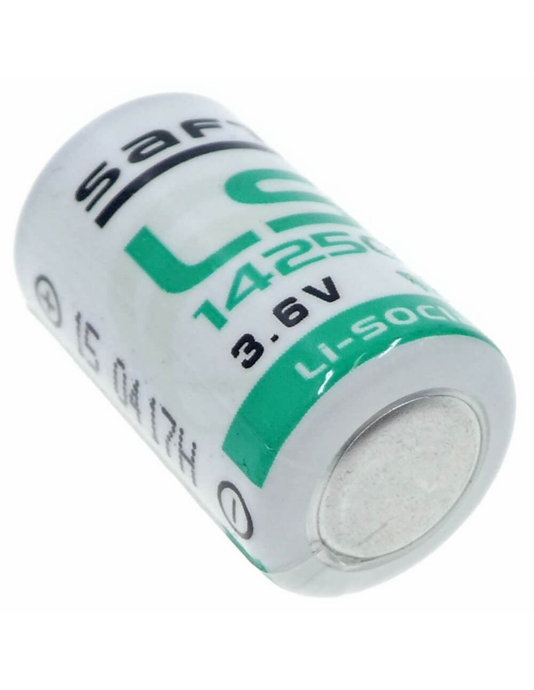 Battery Saft LS 14250 1/2AA, 3.6V 1.2Ah, Li-SOCl2