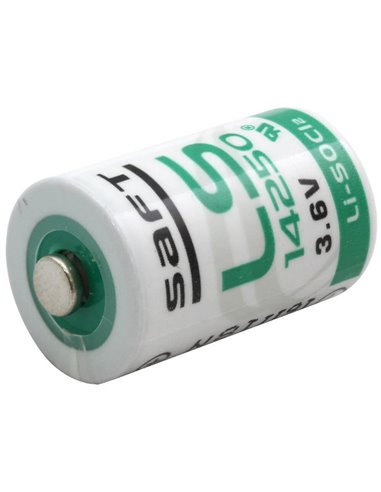 Battery Saft LS 14250 1/2AA, 3.6V 1.2Ah, Li-SOCl2