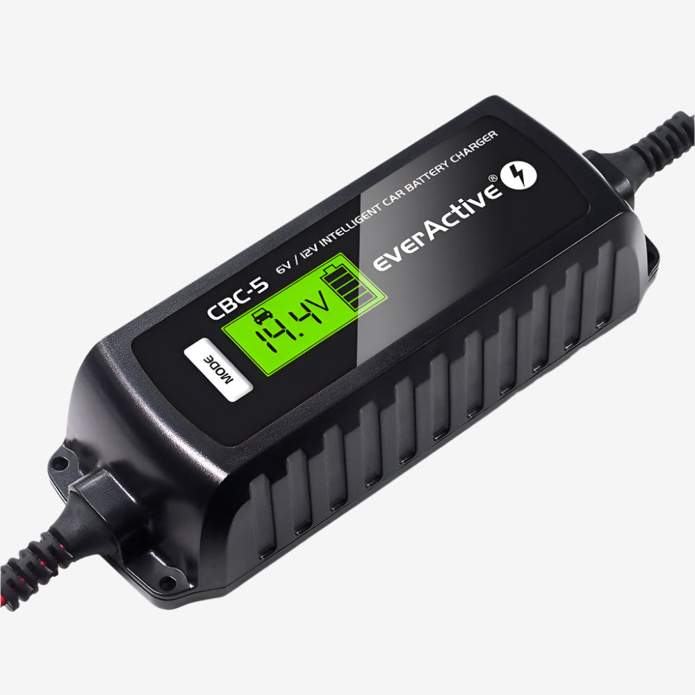 Зарядно устройство EverActive CBC-5, 6V/12V